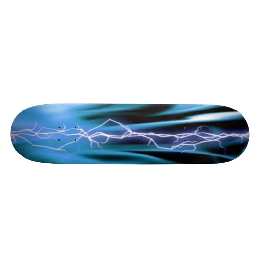 Lightning Bolt Skateboard Deck Zazzle
