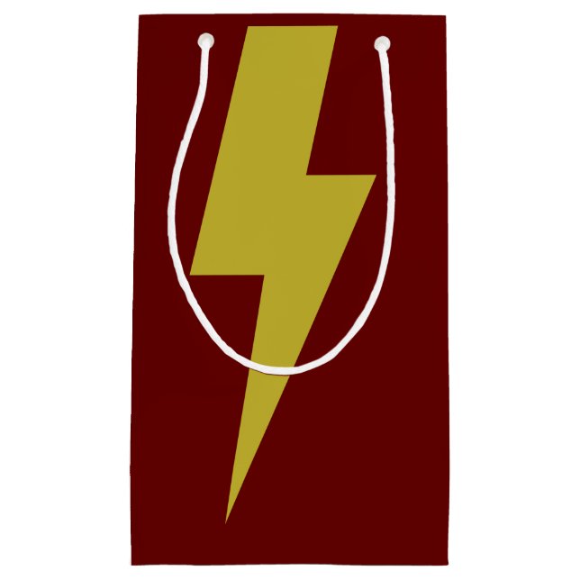 Lightning Bolt Small Gift Bag (Front)