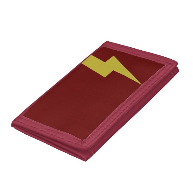 Lightning Bolt Trifold Wallet (Bottom)