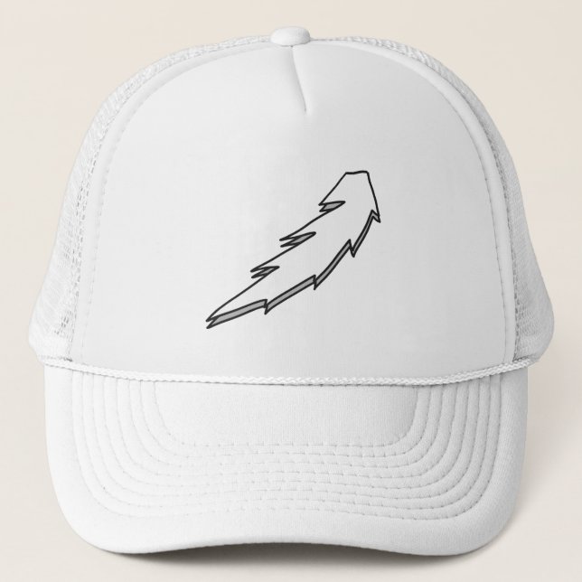 Lightning Bolt Trucker Hat (Front)