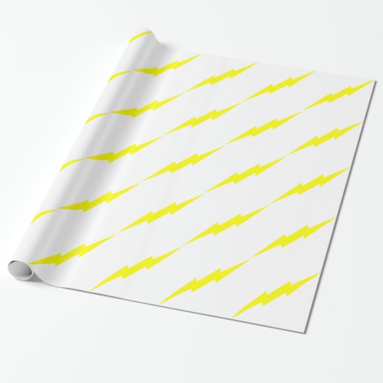 Lightning Bolt Wrapping Paper