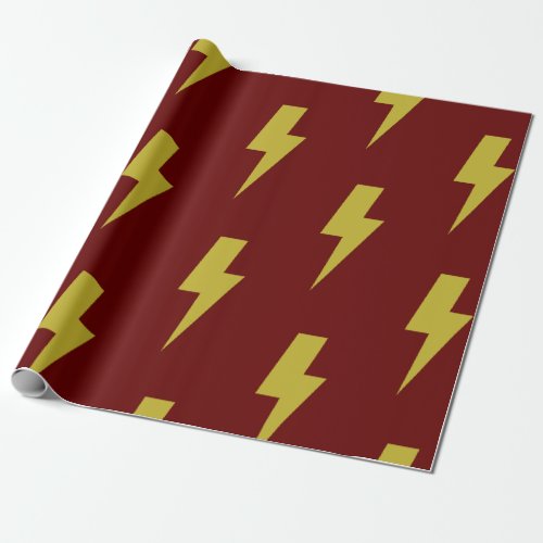 Lightning Bolt Wrapping Paper