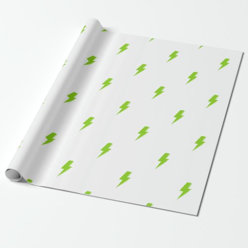 Lightning Bolt Wrapping Paper