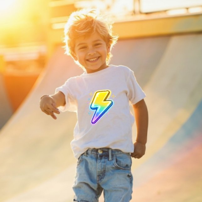 Lightning Bolt Y2K Toddler T-Shirt (Creator Uploaded)