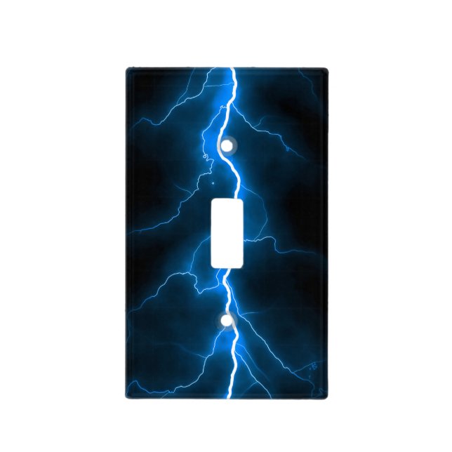 Lightning Bolts Light Switch Cover (Front)