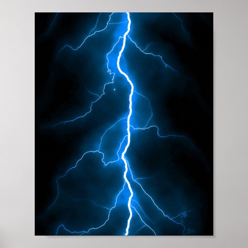 Lightning Bolts Poster