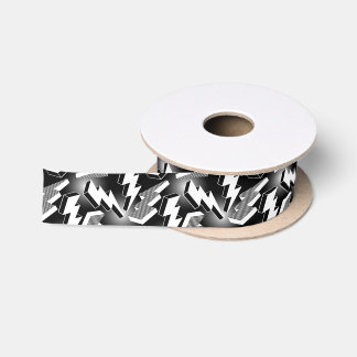 Lightning Bolts Satin Ribbon