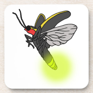 lightning bug flight 2 lit drink coaster