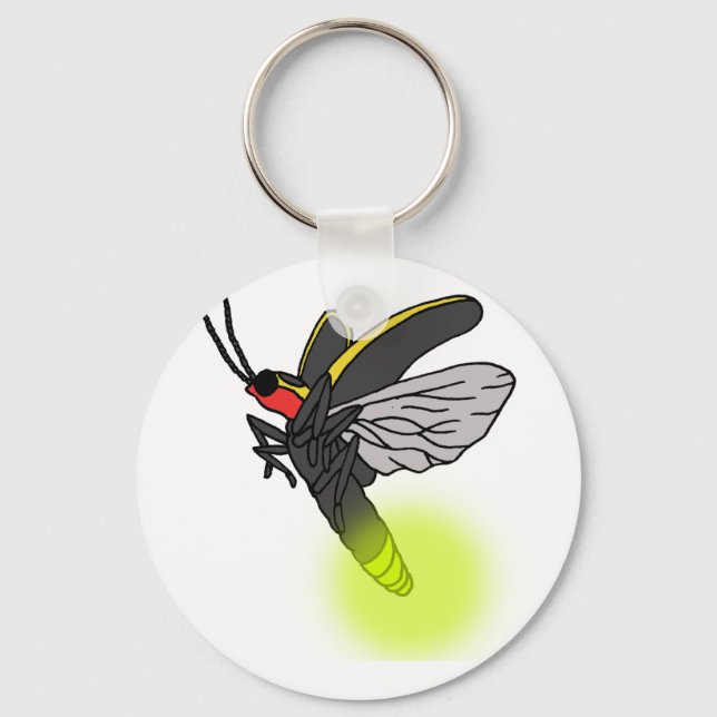 lightning bug flight 2 lit keychain (Front)