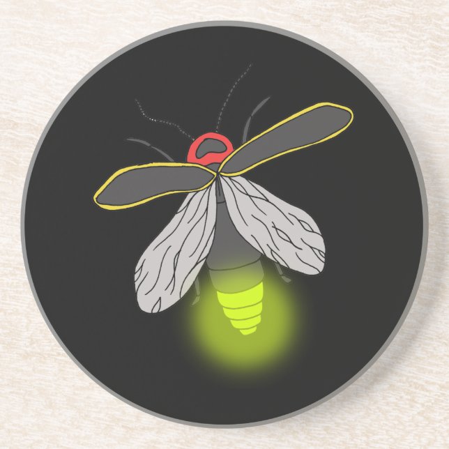 lightning bug flight lit coaster (Front)