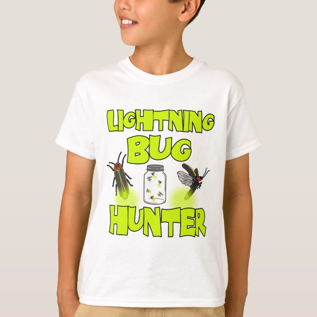 lightning bug hunter T-Shirt (Front)