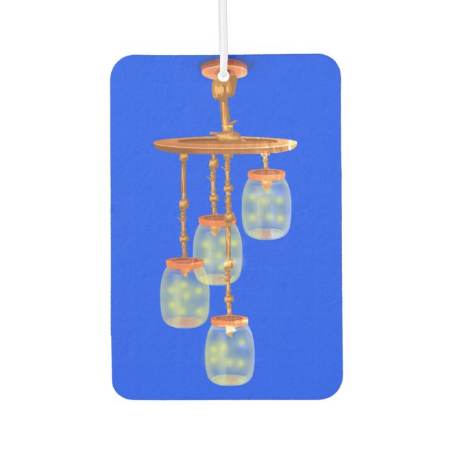 Lightning bug lantern air freshener (Front)