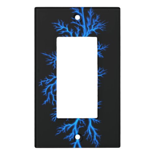 Lightning Cracks Light Switch Cover Single Rocker