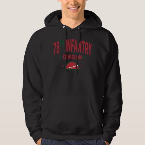 Lightning Division _ 78th Infantry Division Hoodie