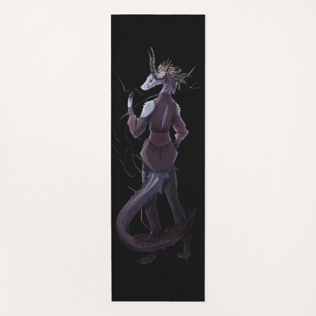 Lightning Dragon Yoga Mat (Front)