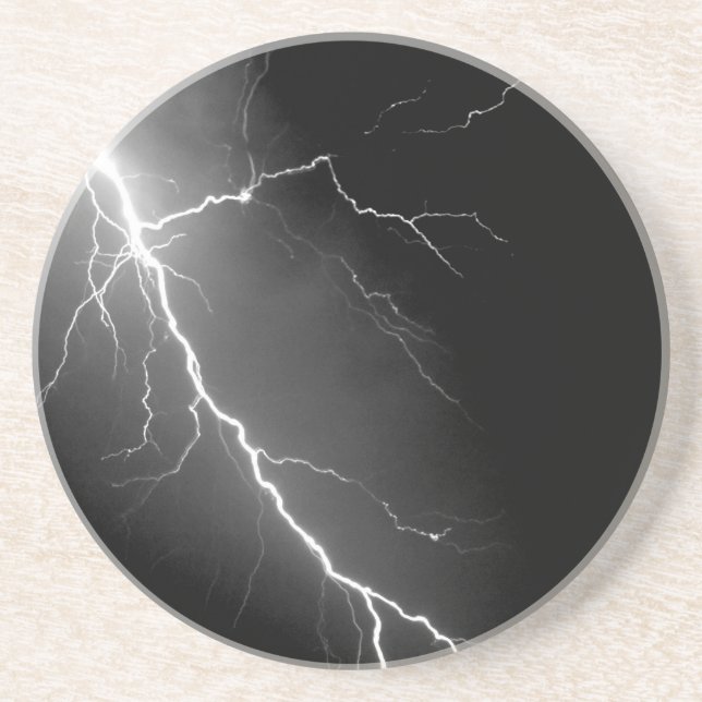 Lightning Drink Coaster (Front)