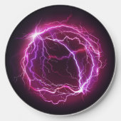 Lightning Electric Current Electricity Ball Wireless Charger (Front)