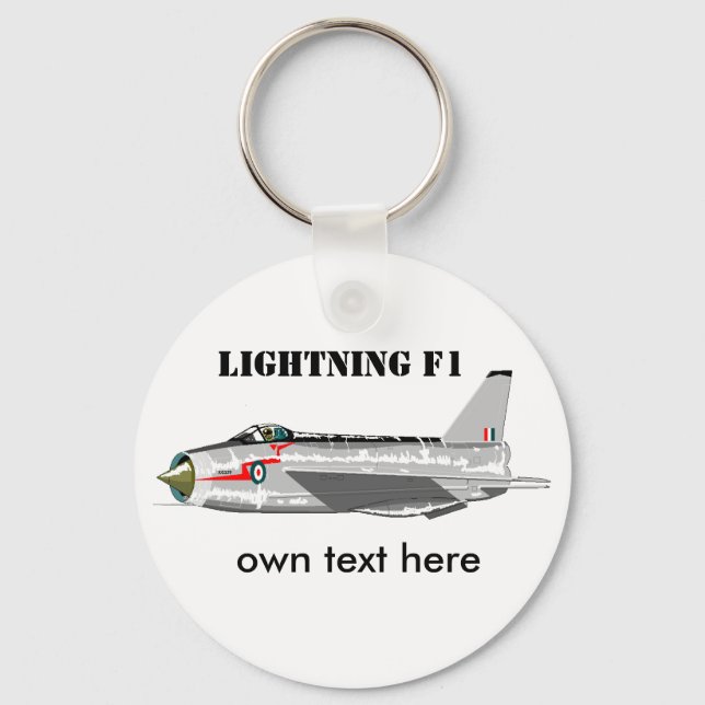 Lightning F1 Keychain (Front)