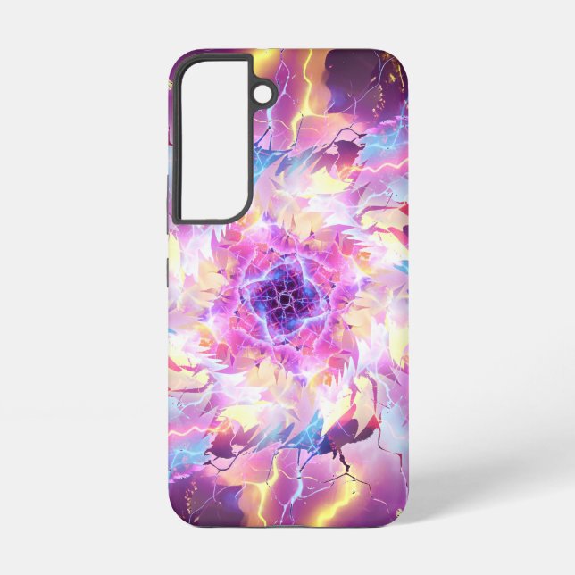 Lightning Fire Ball Blast Samsung Galaxy Case (Back)