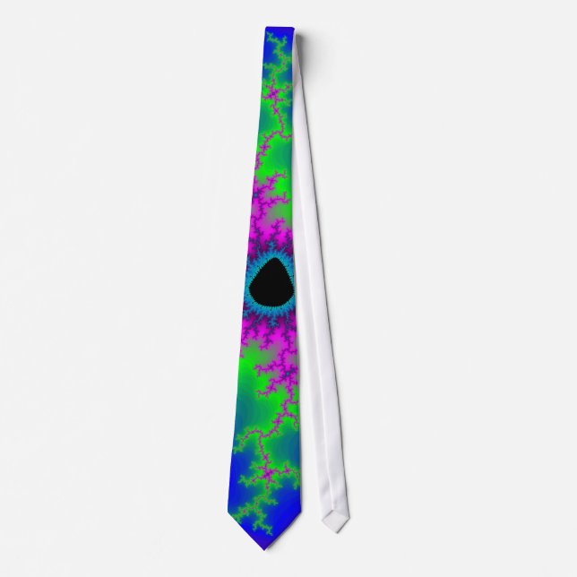 Lightning Fractal Design: Necktie / Tie (Front)