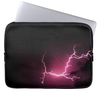 Lightning in the Dark Laptop Sleeve
