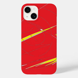 Lightning in the Red Case-Mate iPhone 14 Case