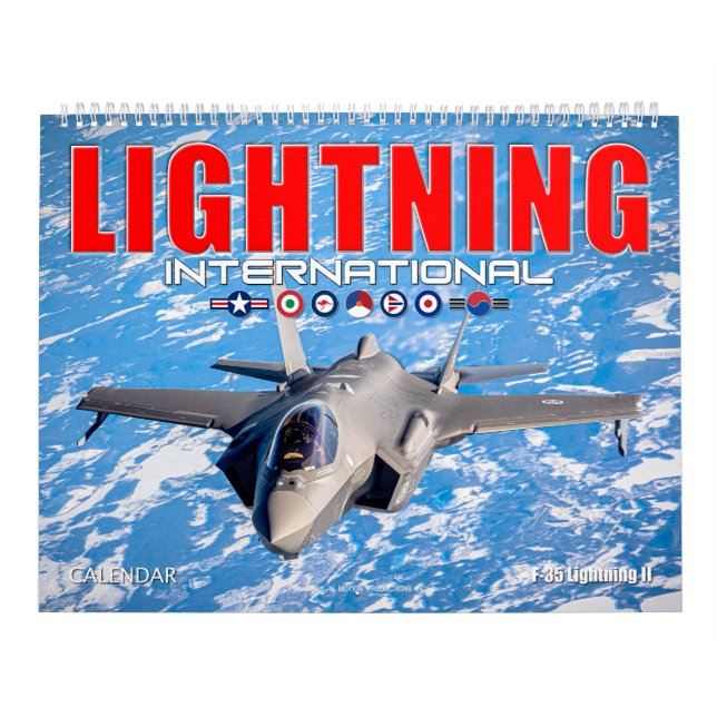 LIGHTNING INTERNATIONAL - F-35 Lightning II Calendar (Cover)