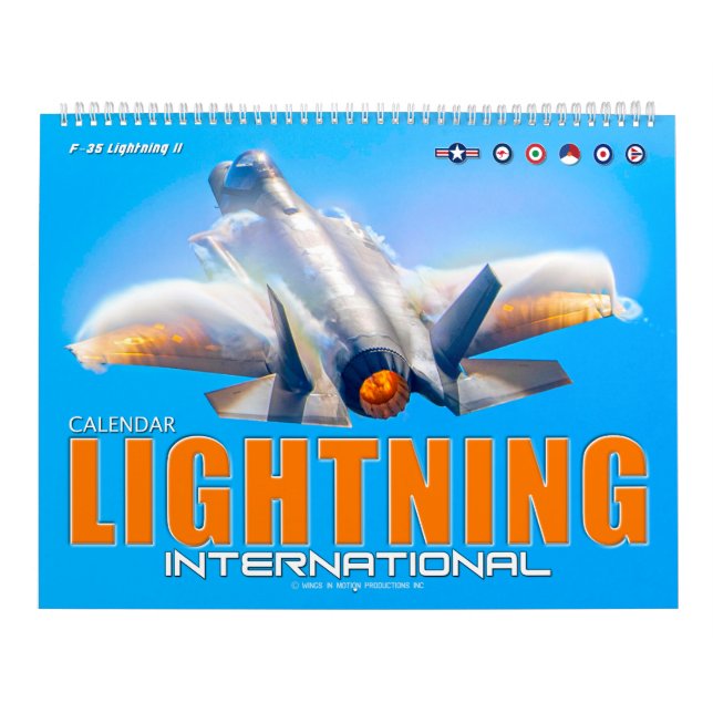 LIGHTNING INTERNATIONAL - F-35 Lightning II Calendar (Cover)