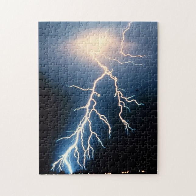 Lightning Jigsaw Puzzle (Vertical)