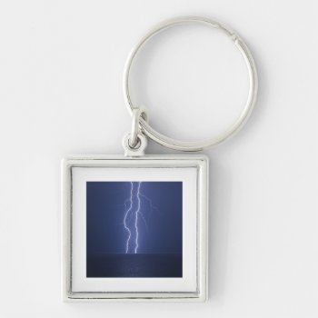 Lightning Keychain by corbisimages at Zazzle