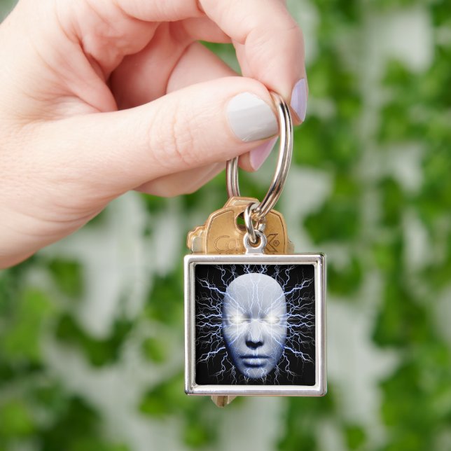 Lightning mask keychain (Hand)