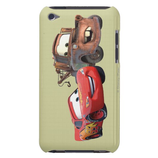 Lightning McQueen and Mater Barely There iPod Cover (Back)
