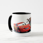 Lightning McQueen and Tow Mater Disney Mug (Front Left)