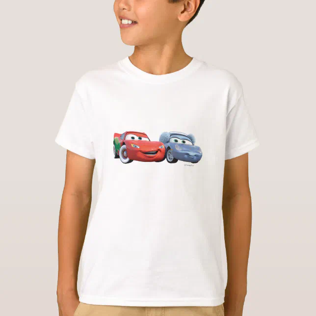 Lightning McQueen & Sally T-Shirt | Zazzle