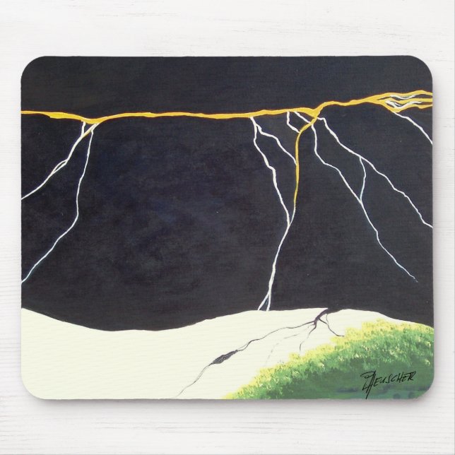 Lightning Mouse Pad (Front)