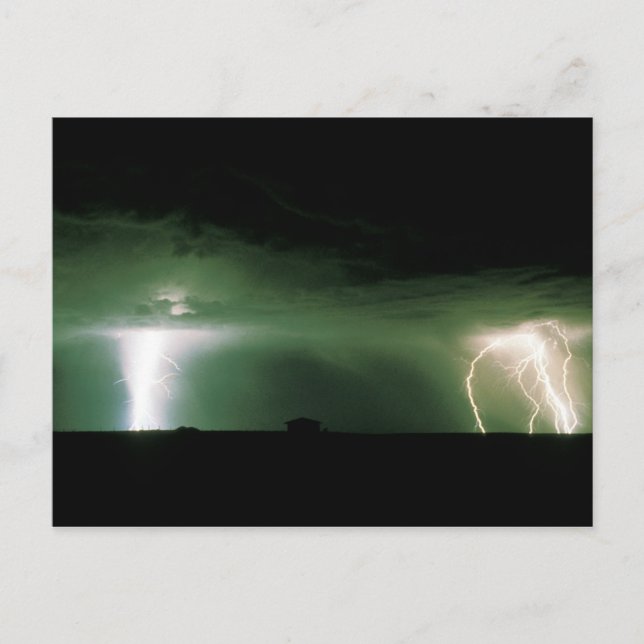 Lightning. Postcard (Front)
