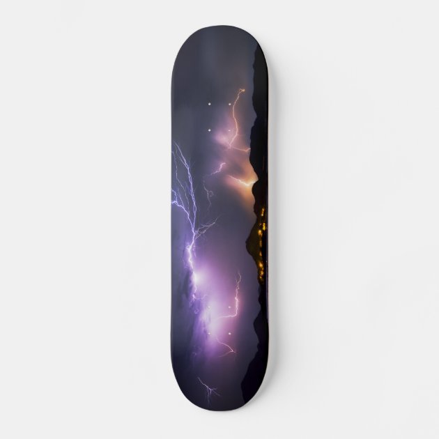 Lightning Skateboard | Zazzle