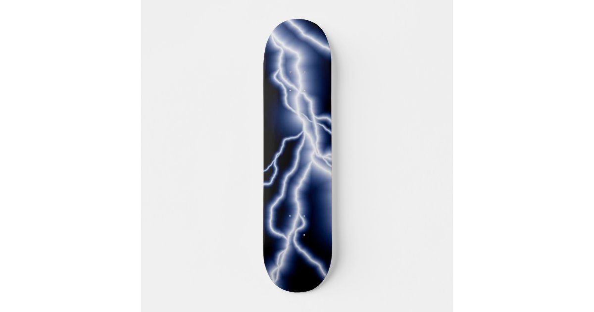 Lightning skateboard Zazzle