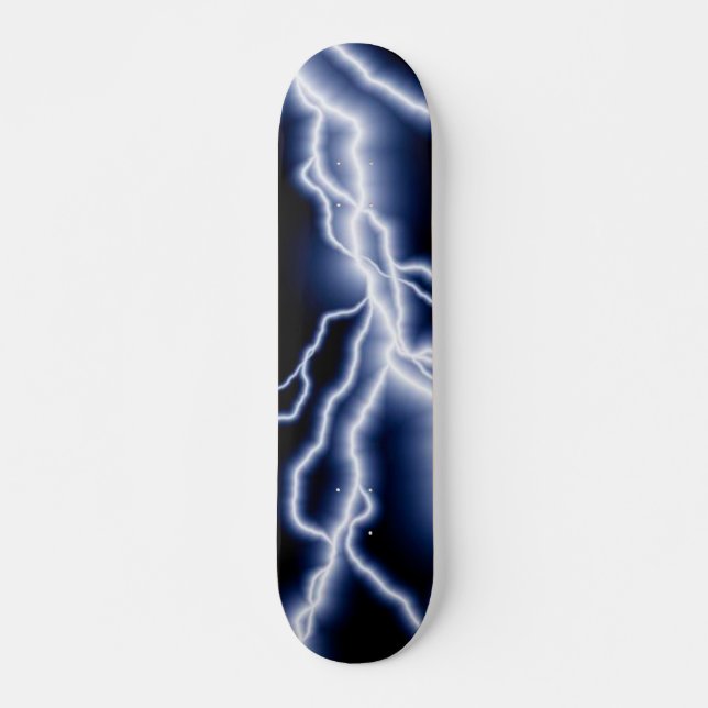 Lightning skateboard deck (Front)