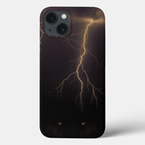 Lightning sky iPhone 13 case