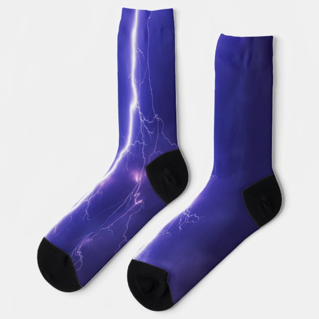 Lightning Socks (Left)