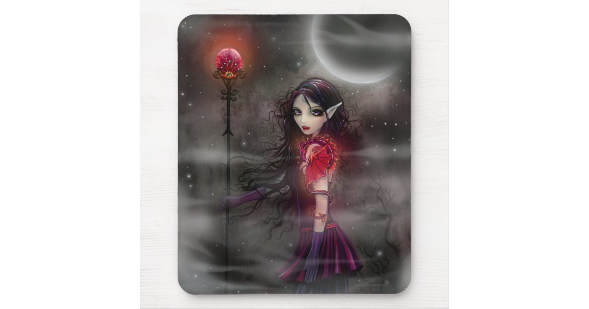 Lightning Stone Fantasy Fairy Dragon Mousepad | Zazzle