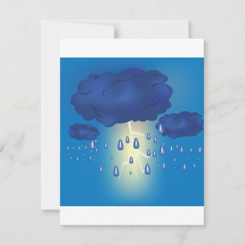 Lightning Storm Invitations