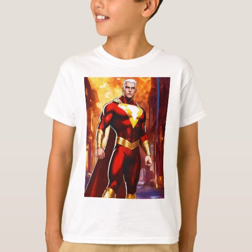 Lightning Strike Super Speed Hero T_Shirt