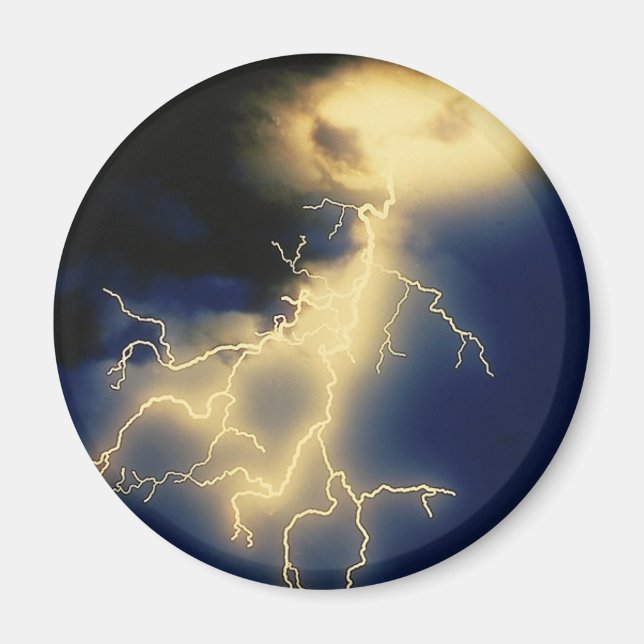 Lightning Strikes Magnet (Front)