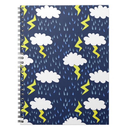 Lightning Strikes Thunderstorm Notebook