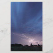 Lightning Striking During Thunderstorm (Back)