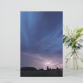 Lightning Striking During Thunderstorm (Standing Front)