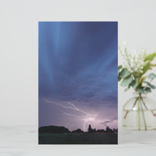 Lightning Striking During Thunderstorm (Standing Front)