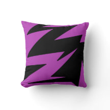 Lightning Throw Pillow
